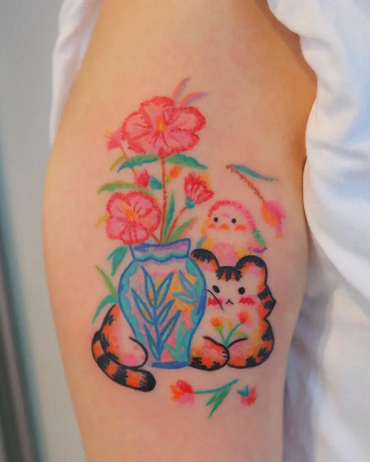 Nature, Animal, Flower
