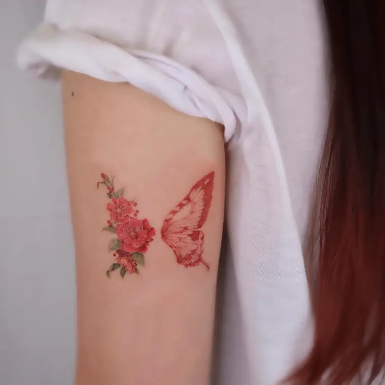 Rose, Flower, Animal