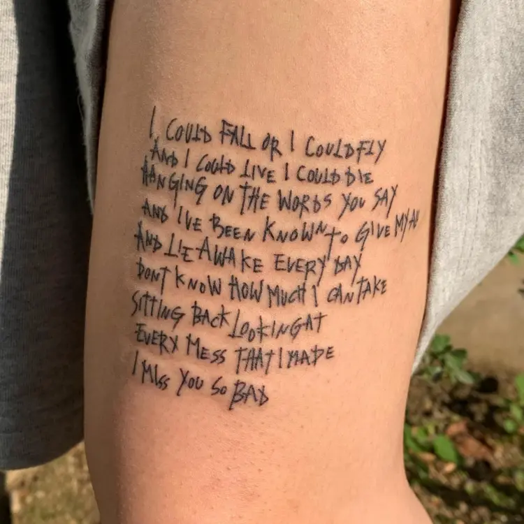 Lettering