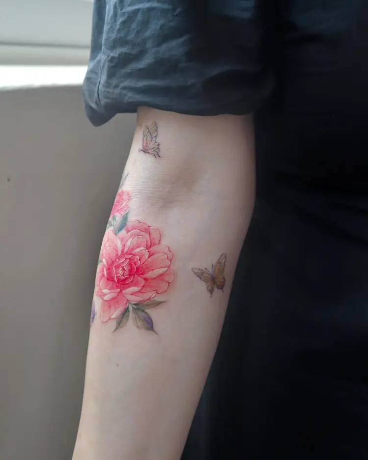Rose, Animal, Flower