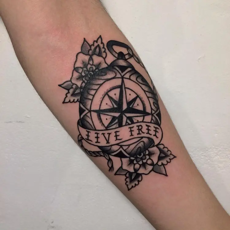 Lettering, Flower