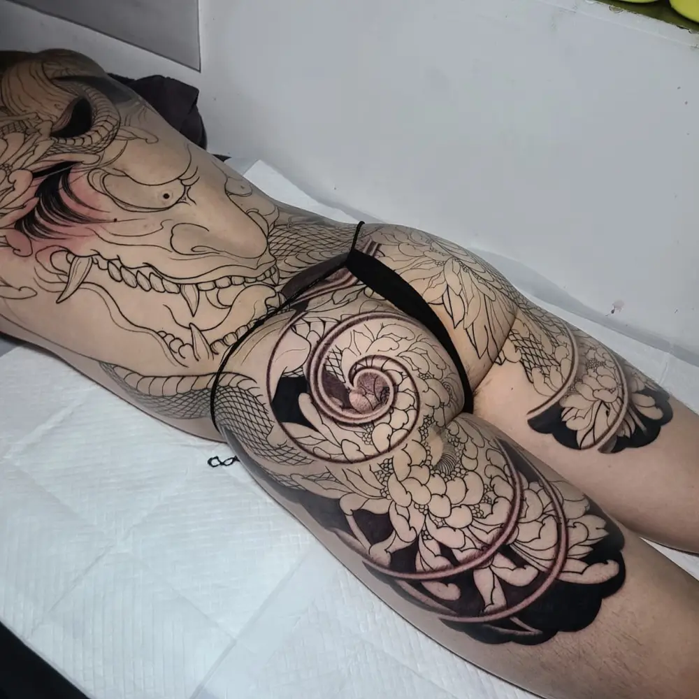 Nature, Flower, Dragon
