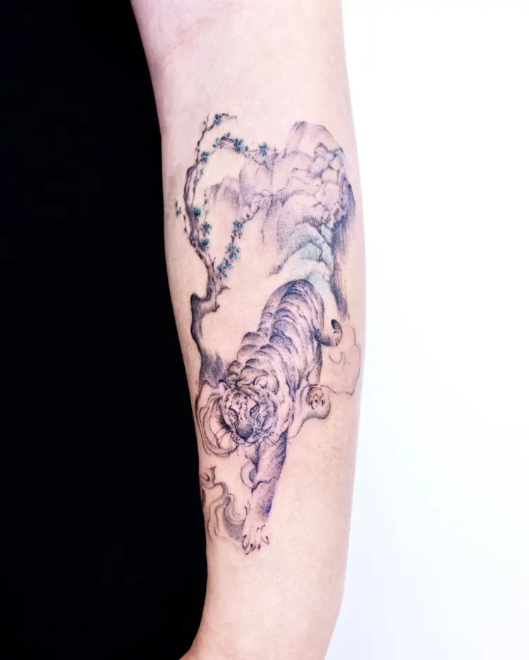 Tiger, Nature