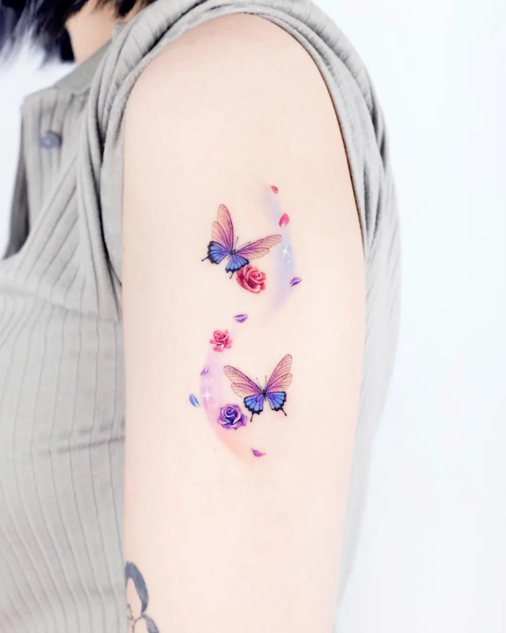 Rose, Animal, Flower