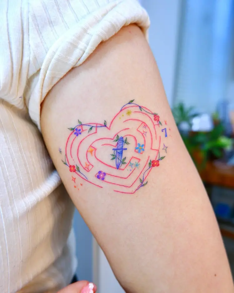 Geometric, Mini, Flower