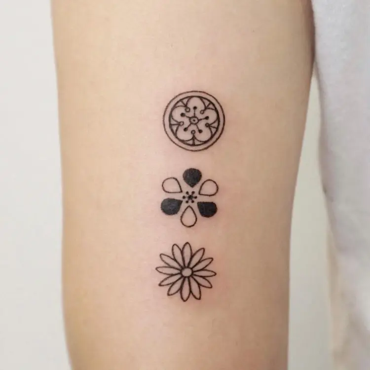 Geometric, Flower
