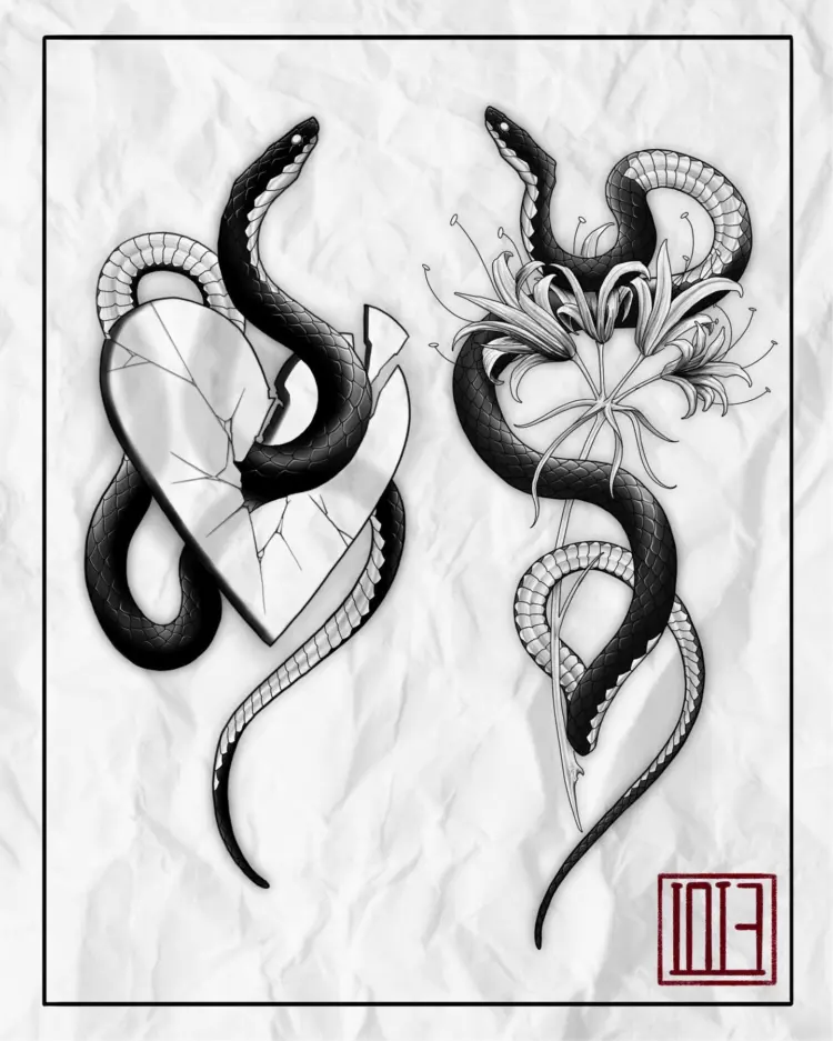 Flower, Snake