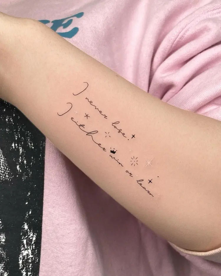 Lettering