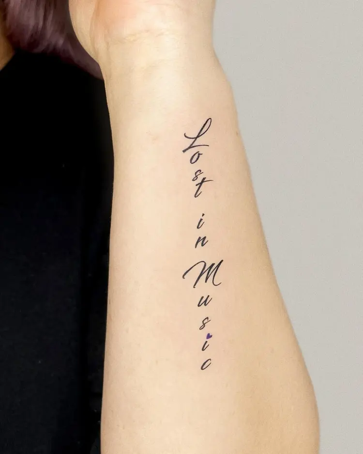 Lettering, Mini