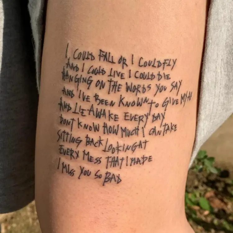 Lettering