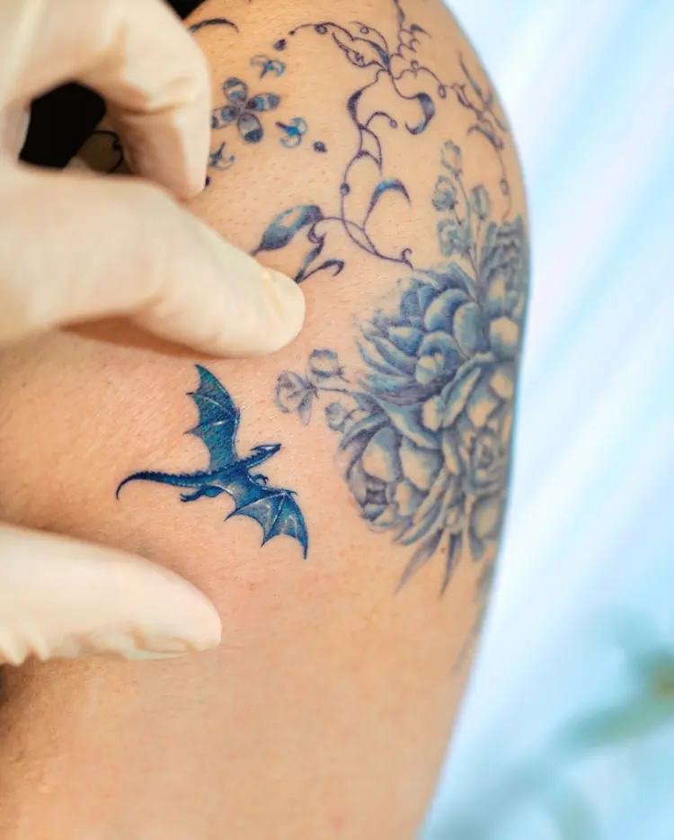 Dragon, Nature, Flower
