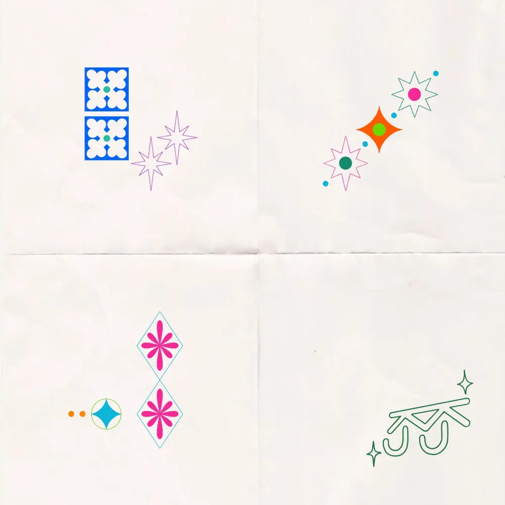 Geometric, Flower