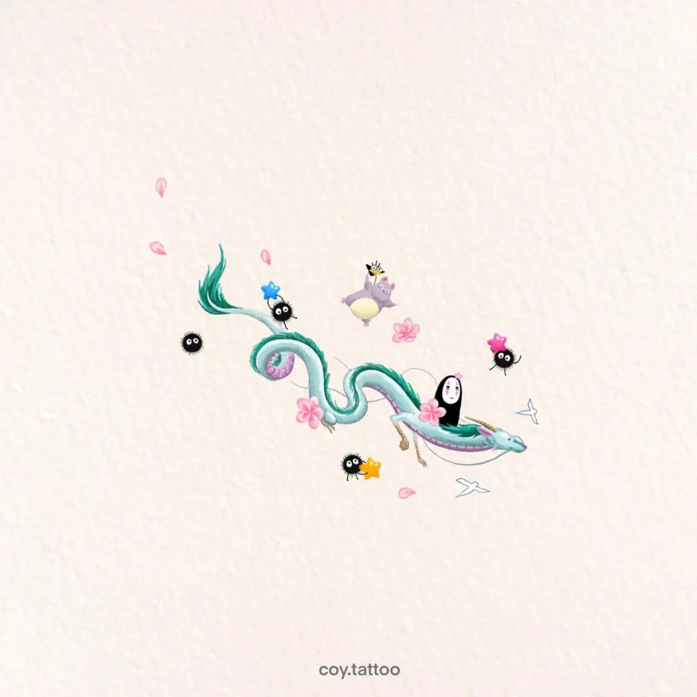 Dragon, Flower
