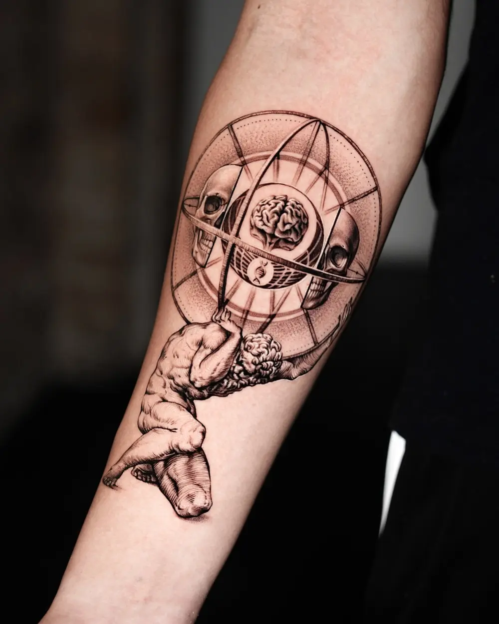Geometric, Skull