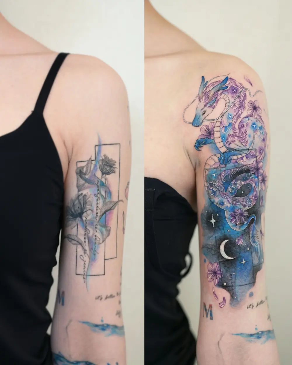 Dragon, Flower, Nature