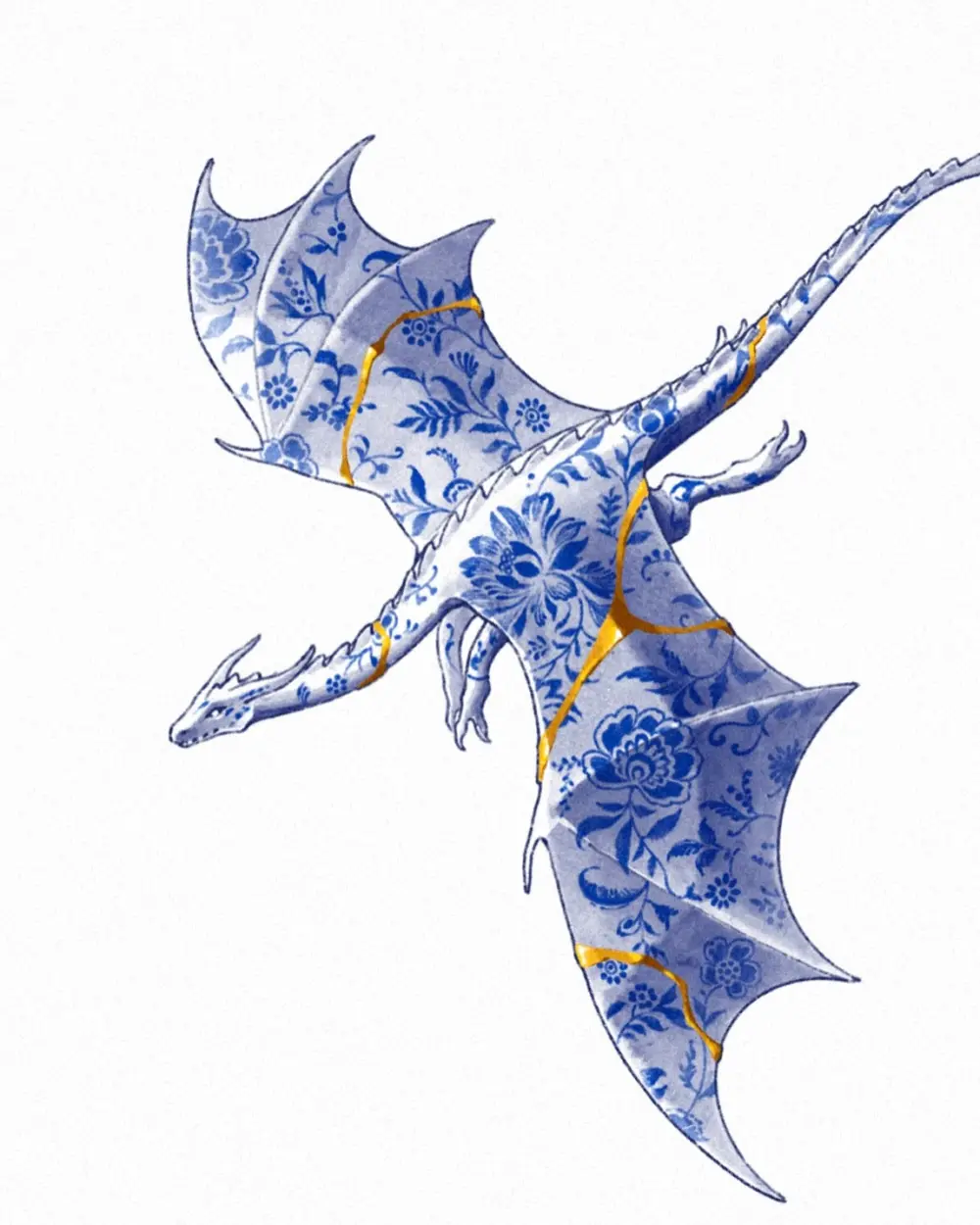 Dragon, Flower, Nature