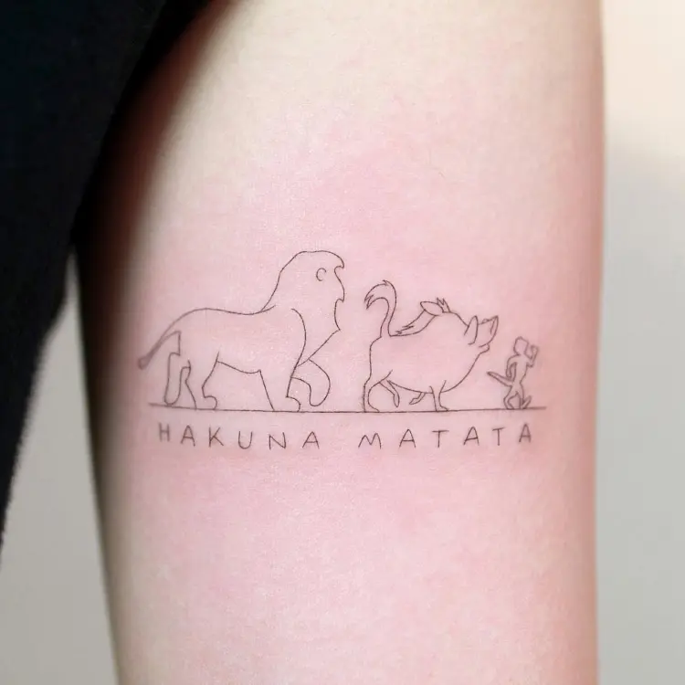 Animal, Lettering