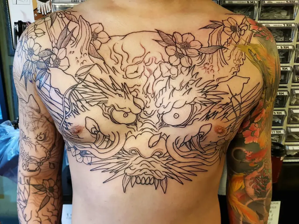 Nature, Flower, Dragon