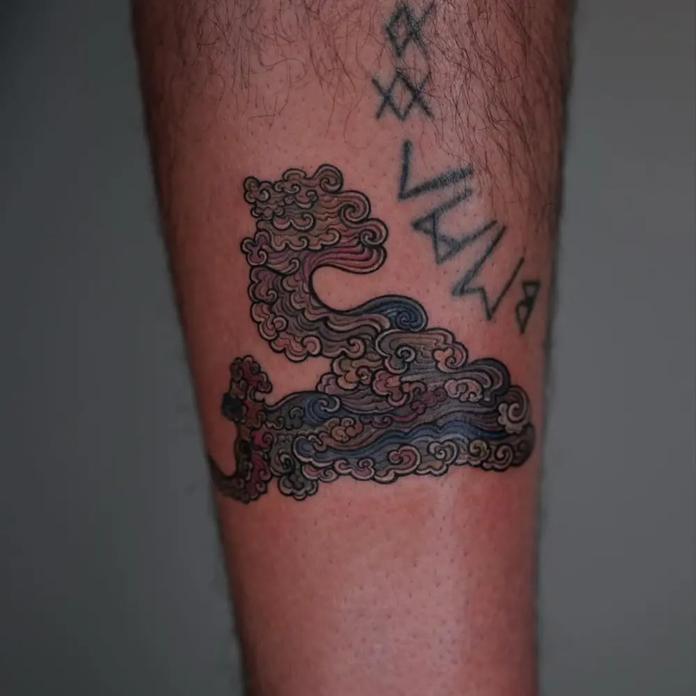 Dragon, Lettering
