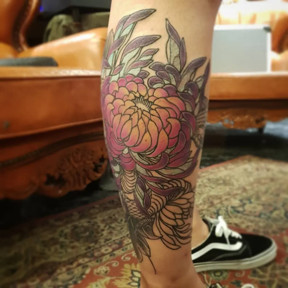 Flower, Dragon
