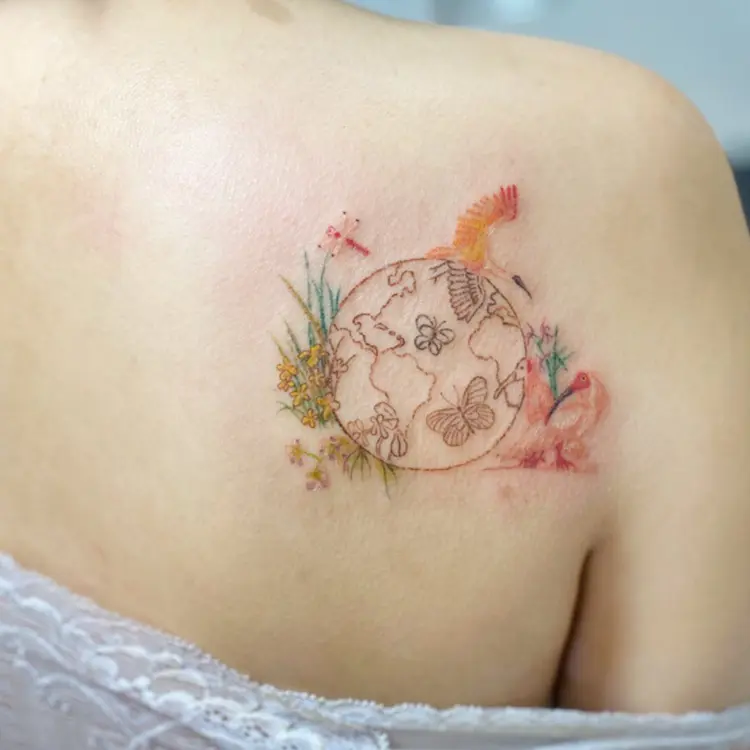 Flower, Animal, Nature