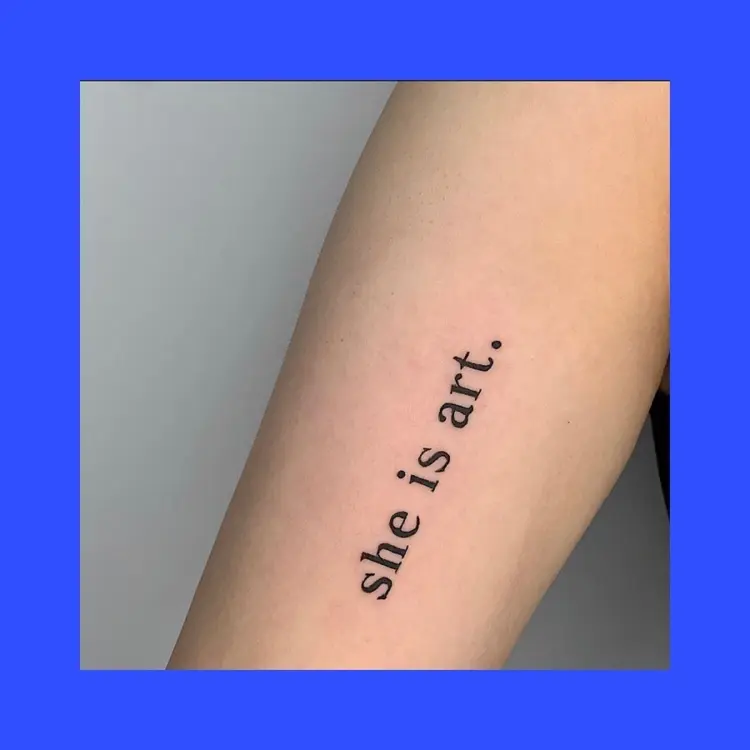 Lettering