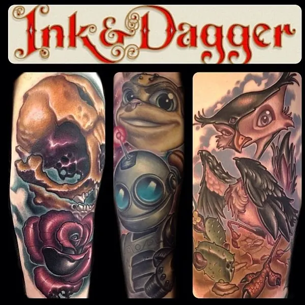 Ink and Dagger Tattoo