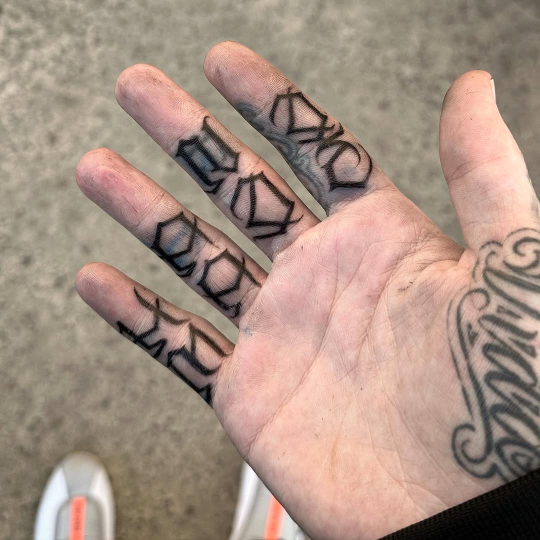 Lettering, 로마 숫자