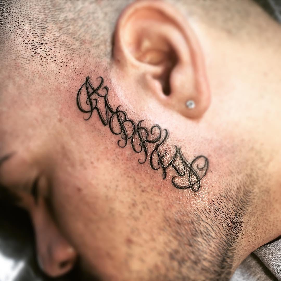 Lettering, 아랍어 레터링, 헤드폰