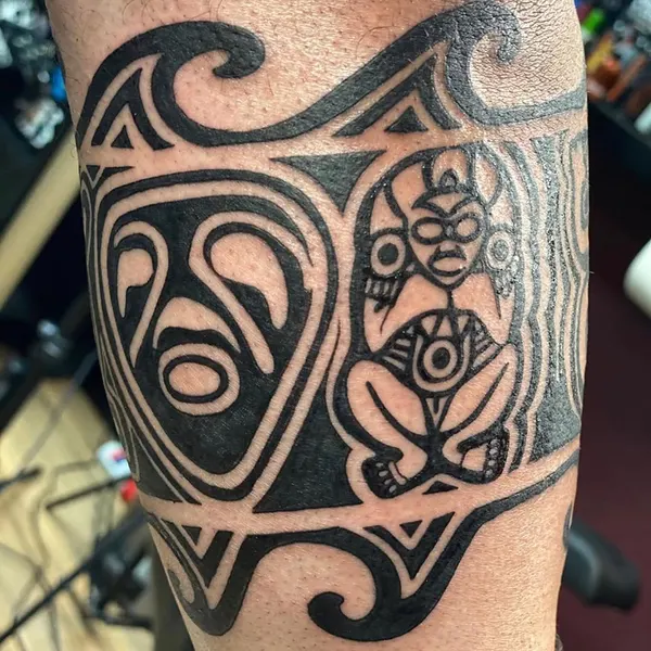 Game Face Tattoo