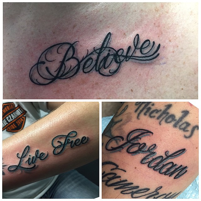 Lettering