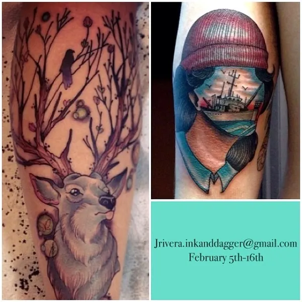 Ink and Dagger Tattoo