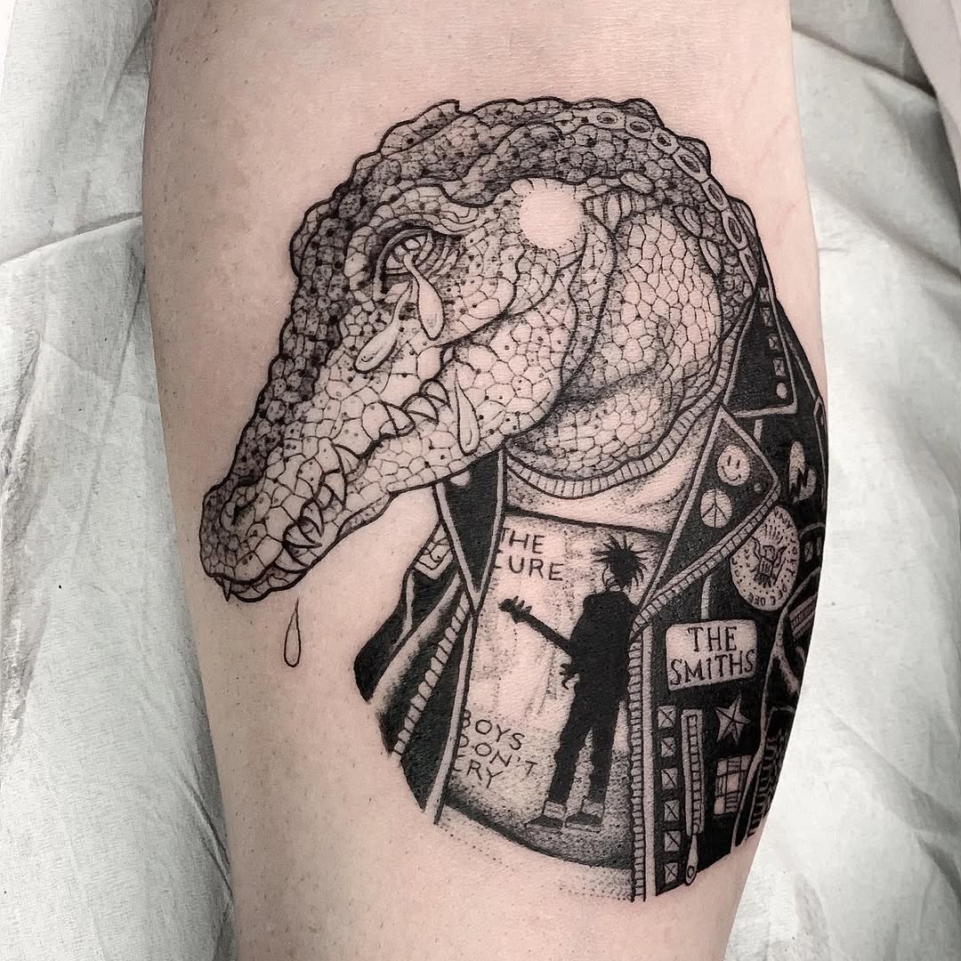 Dragon, 악어
