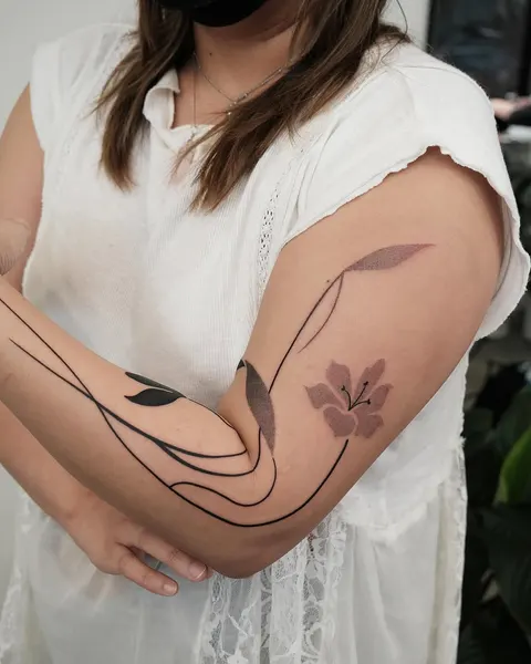 Flower, Rose, 잎, 단풍잎, 커버업, 실루엣