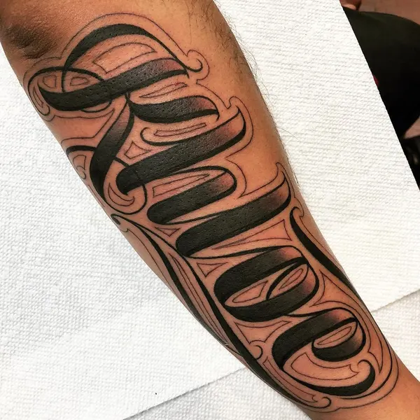Lettering, 아랍어 레터링