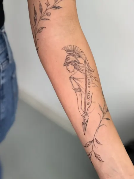Flower, 서예