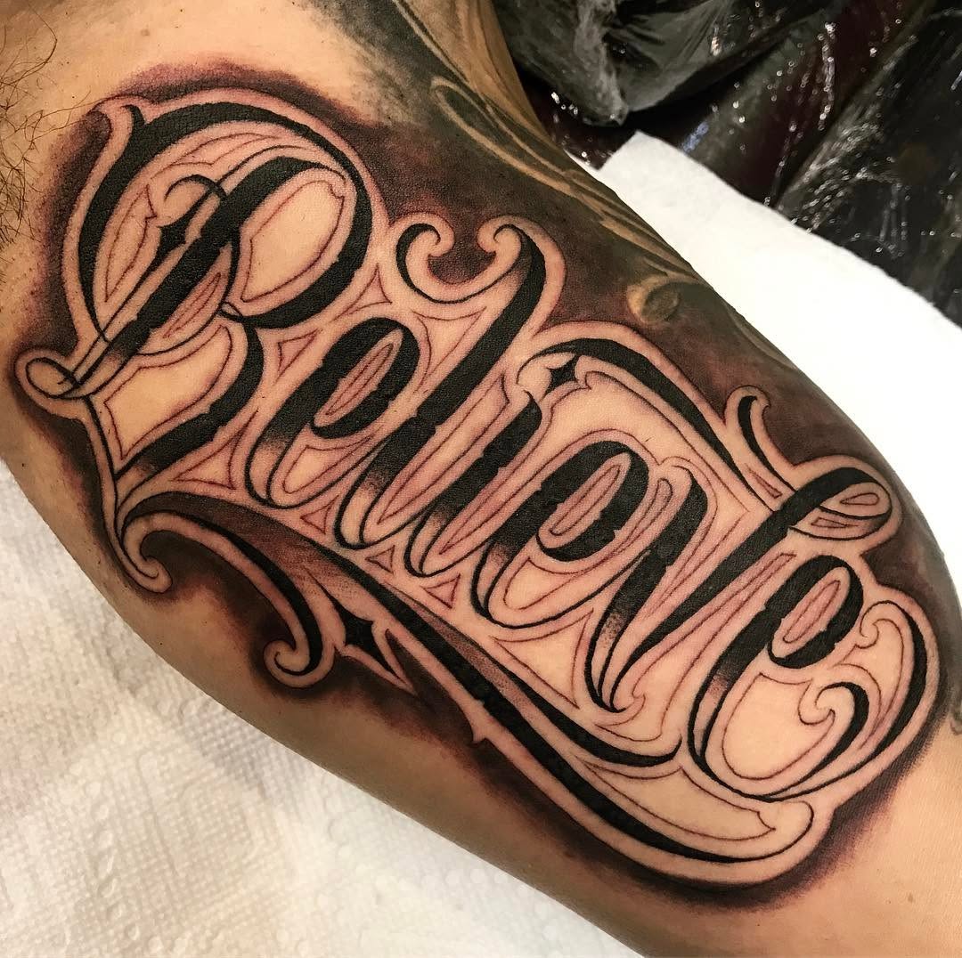 Lettering, 고딕 레터링
