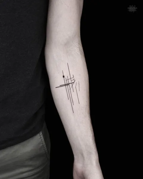 창, 바늘, Lettering, 번개, 화살, 미니멀