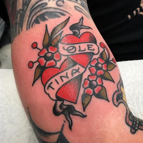 Flower, Rose, Lettering