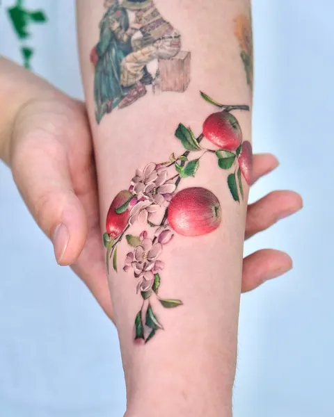 Flower, 사과, 석류, 매화, 포도