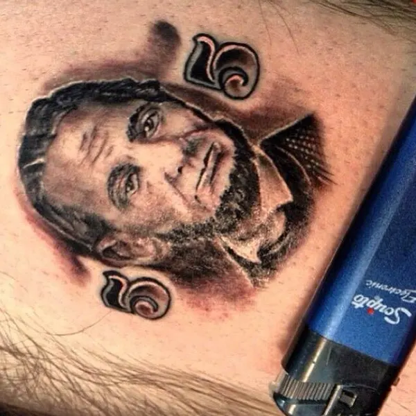 Game Face Tattoo