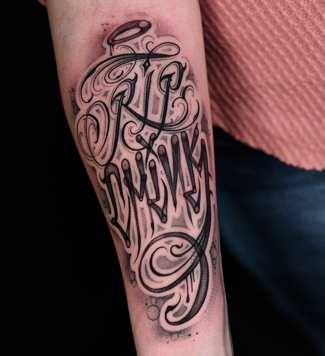 Lettering, 고딕 레터링