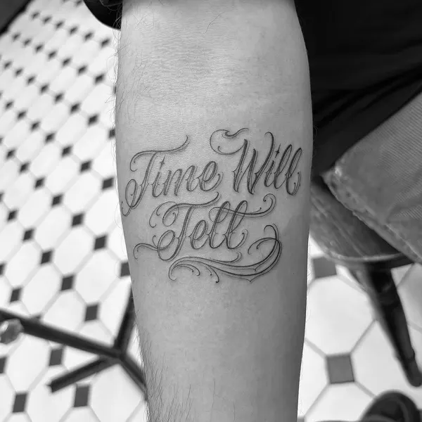 Lettering, 타자기 폰트