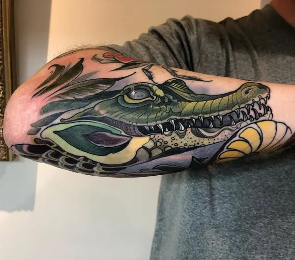 Dragon, 악어