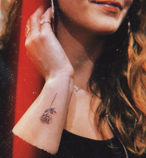 Mini, Flower, Rose, 동백꽃