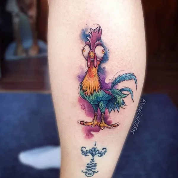 Flower, 수탉