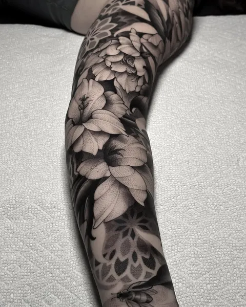 Flower, Rose, 슬리브, 일본 전통
