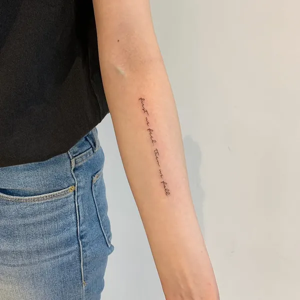 시, Lettering