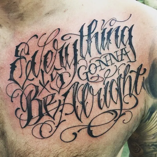 Lettering
