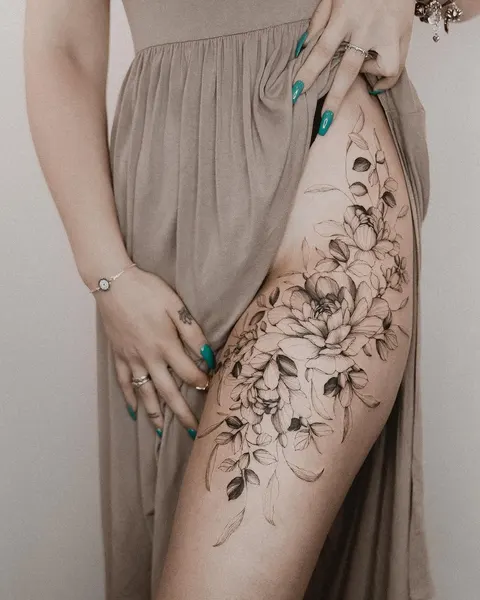 Flower, Rose, 커버업, 보디수트
